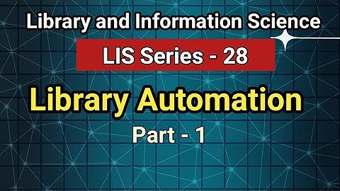 Library Automation Part-1 I In Telugu I Seshu Creations