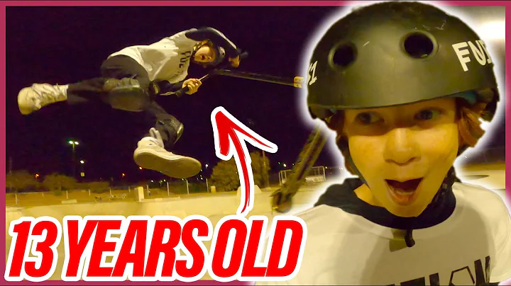 CRAZY 13 YEAR OLD PRO SCOOTER RIDER!