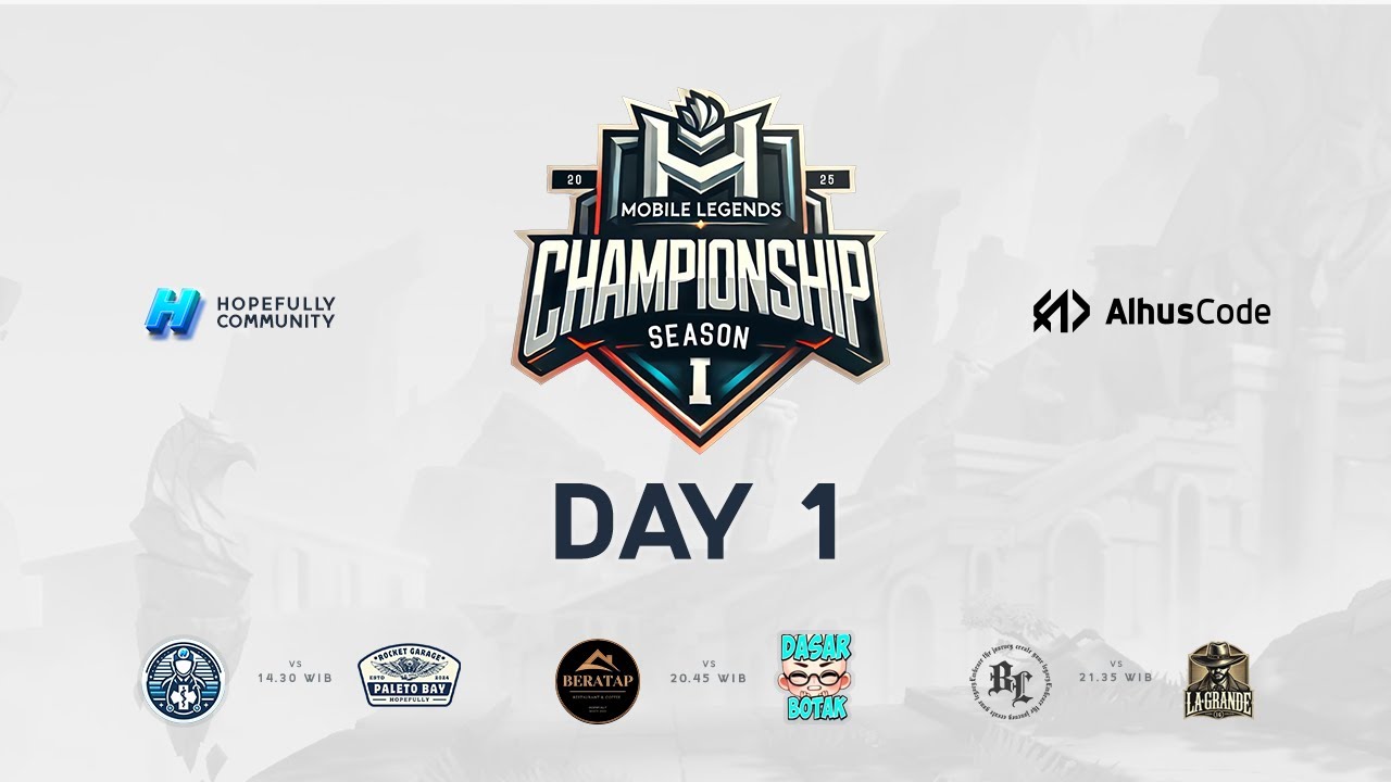 Hopefully Mobile Legends Championship Day 1 
