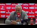 Rueda de prensa de Millonarios tras su partido con Santa Fe