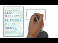 El Poder de lo Simple (Leo Babauta) - Resumen Animado