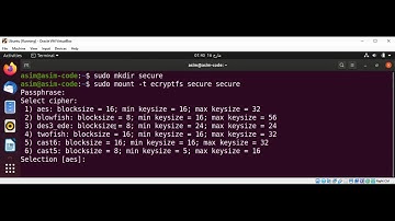 Encrypting directories with eCryptfs on Ubuntu Linux