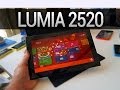 Nokia lumia 2520 tablette prise en main  par testmobilefr