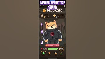 MEMEFI SECRET TAP COMBO TODAY || 1-4-2-2|| 2 MILLION COIN||#memefi#freemining#hamsterkombat#bitcoin