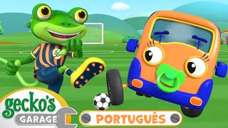 Partida justa de Futebol! | Garagem do Gecko em Português | Desenhos Animados