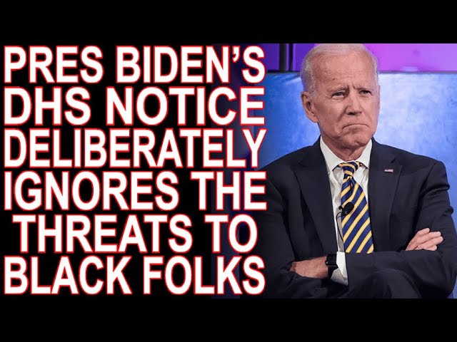 Biden's DHS Intentionally Ignores Anti-Black Hate Crimes