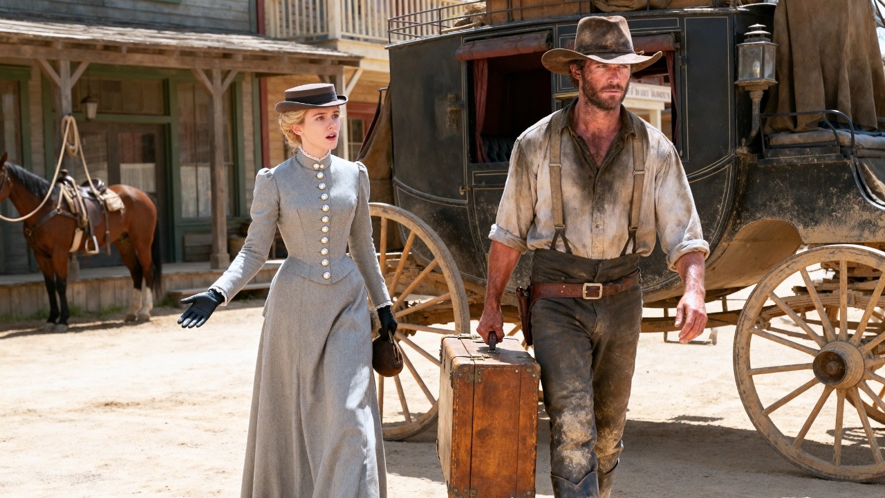 Mail-Order Bride Fled High Society To Marry Handsome Cowboy — But He’s Nothing Like She Expected