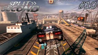 Famous SPLIT SECOND | Season | Part #10 | ELIMINATION | Ferry Wharf! (PS3 1080p) Wealth