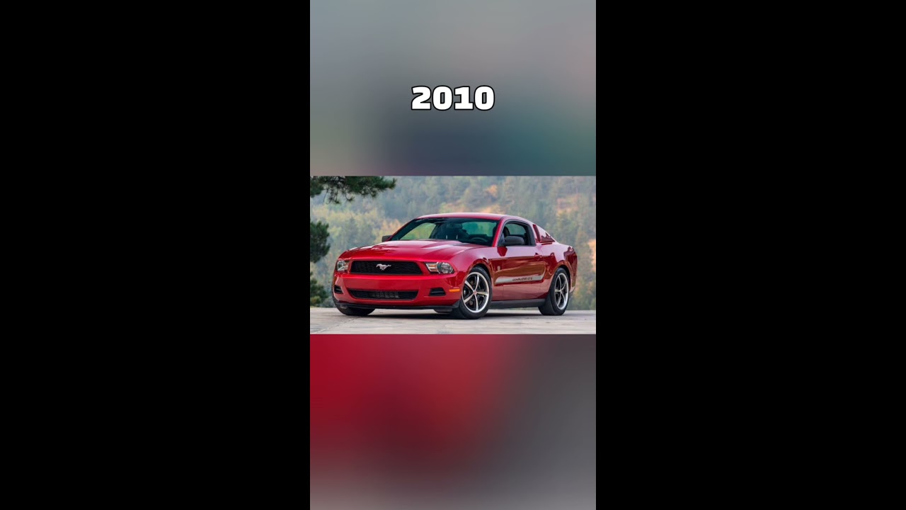 The Evolution Of Ford Mustang GT 1964 2022 Shorts