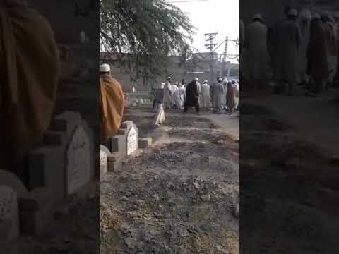 حاجی عبدالوھاب صاحب کا سفر آخرت قبر کی تیاری کی ویڈیو