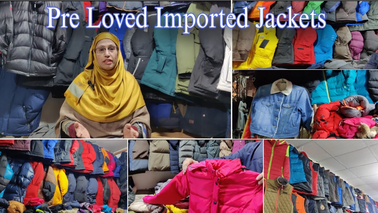 Imported Jackets,Coats In Rawalpindi Pre loved Jackets In New Condition Nadia Tahir YouTube