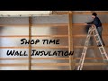 Foam board insulation on pole barn walls | J2Z Works