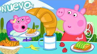 Los Cuentos de Peppa la Cerdita ☕️ Gran Croissant  🥐 NUEVOS Episodios de Peppa Pig thumbnail