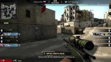 CS:GO Virtus.pro V NiP Map #2 Dust2 Dreamhack Summer 2013