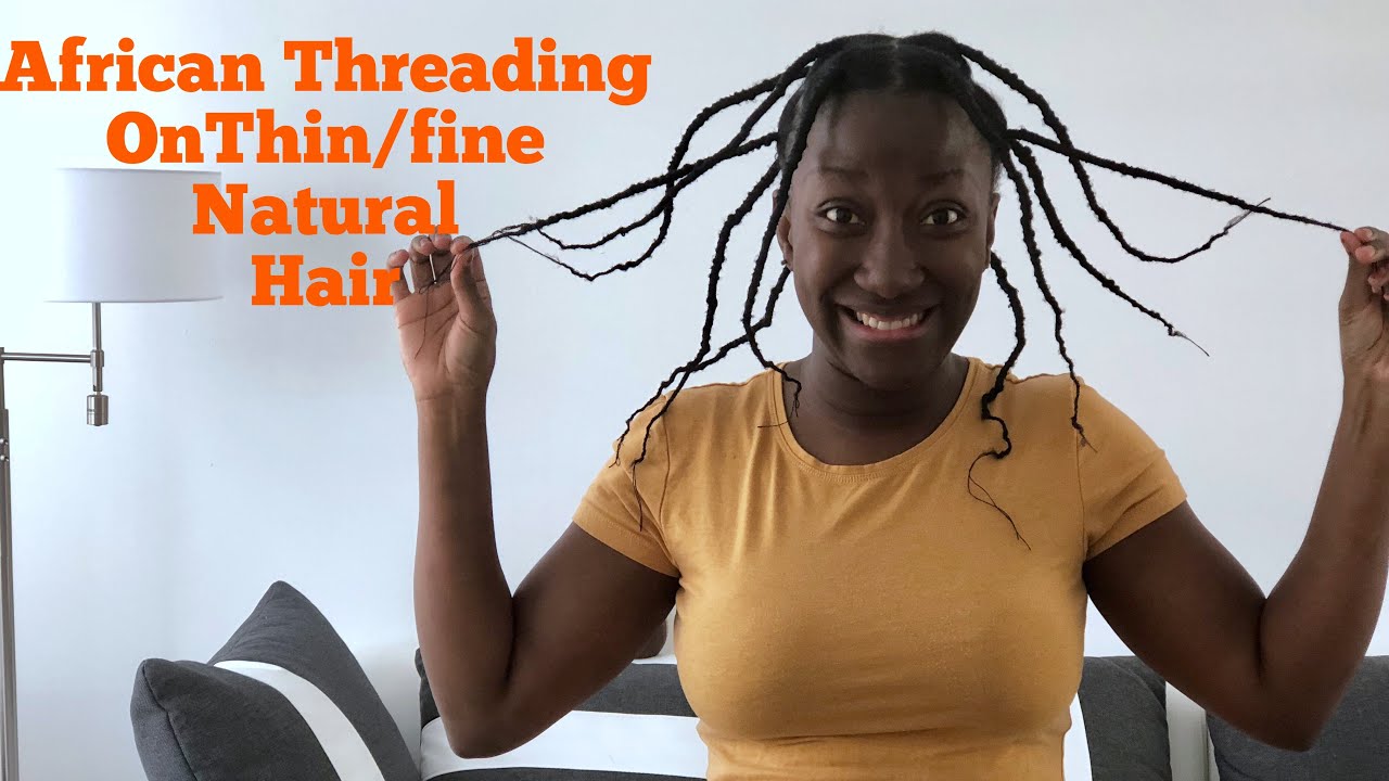 African threading hairstyle tutorial #kidshairstyles #naturalhair #fyp... |  TikTok