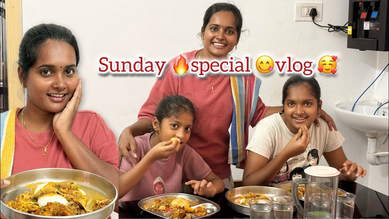 இந்த வாரம் sunday ரித்திகாவுக்கு 😋 treat ❤️ வச்சிட்டோம் #durgagandhi 