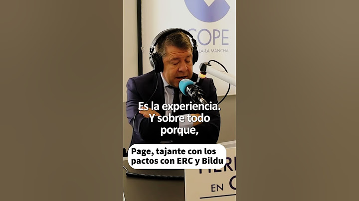 Page habla claro del pacto de Sánchez con Bildu y ERC: "No me gusta"