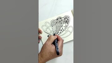 shorts zentangle art | tangle and doodles