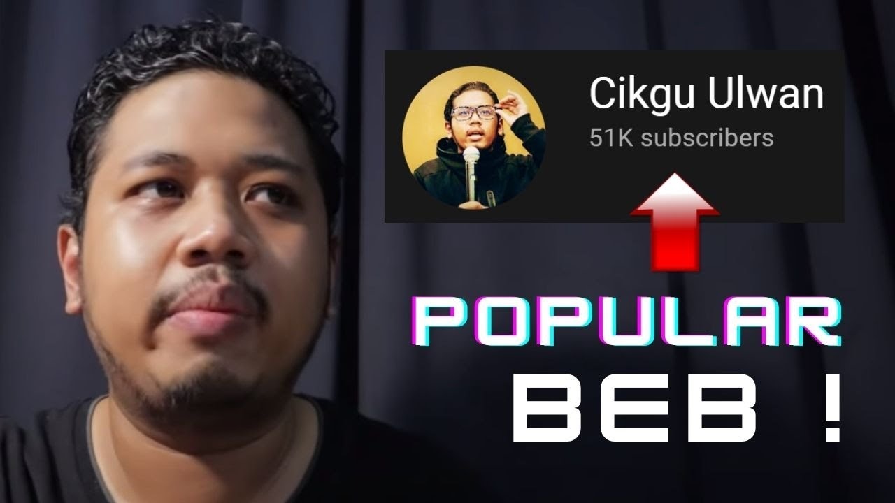 Betul ke CIKGU ULWAN nih POPULAR ? (ke poyo je..)