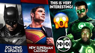 This is GREAT!! New SUPERMAN Casting + Big LANTERNS Details, DCU Batman & More!