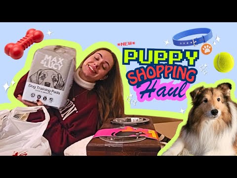 New Puppy Shopping Haul!  thumbnail