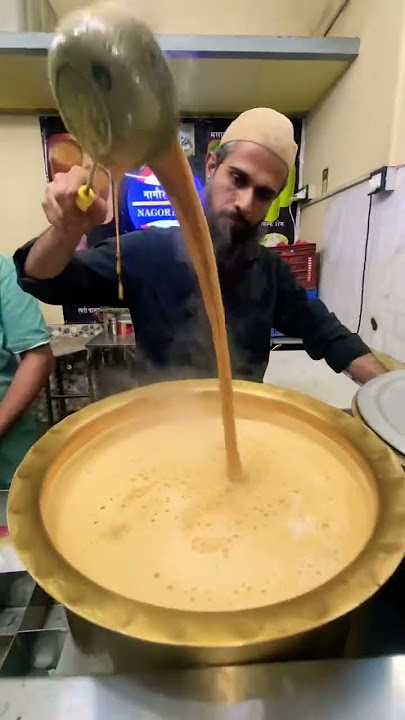 Mumbai famous nagori chai #nagorichai #tandoorichai #streetfoodindia