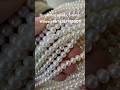 Freshwater non-nucleated pearls, 5-6mm in size, with good quality and luster. #pearls #wholesale