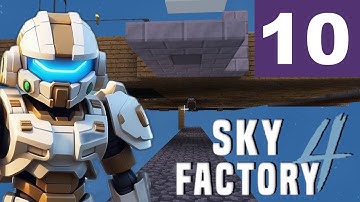 Sky Factory 4 (#10) I have a Basement!