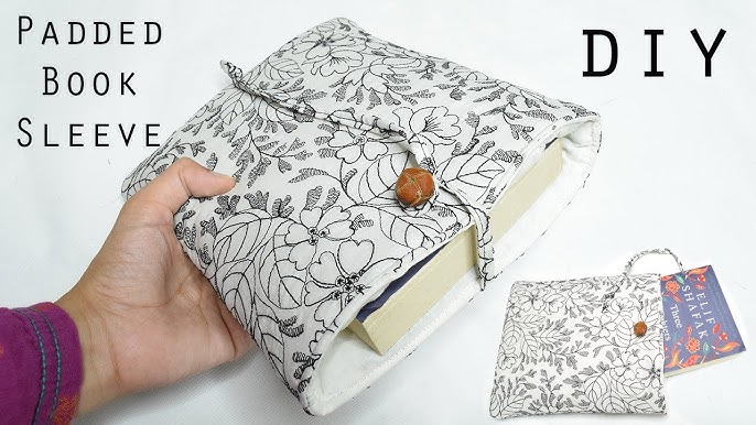 how-to-sew-a-book-sleeve-free-sewing-tutorial-youtube