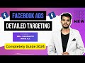 Facebook Ads Detailed Targeting Completely Guide 2024 (Hindi) - Tutorial | Copy Genius