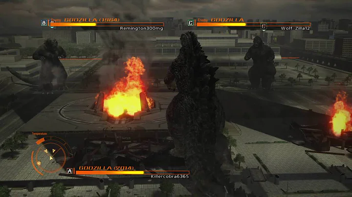 GODZILLA ps4) godzilla 2014 vs godzilla vs godzilla 1964