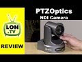 PTZOptics 12X NDI PTZ Streaming / Broadcast Camera Review - Video Production Series