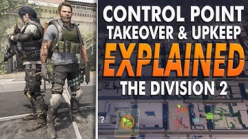 The Division 2: Control Point Takeover & Upkeep EXPLAINED - Why Donate Supplies to These?