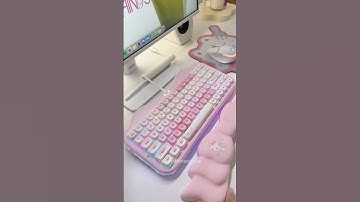 Yunzii C75 Cake Meow keyboard 🍰💕 check my IG/TK for my 2-week review #keyboard #mechanicalkeyboard