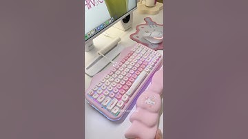 Yunzii C75 Cake Meow keyboard 🍰💕 check my IG/TK for my 2-week review #keyboard #mechanicalkeyboard
