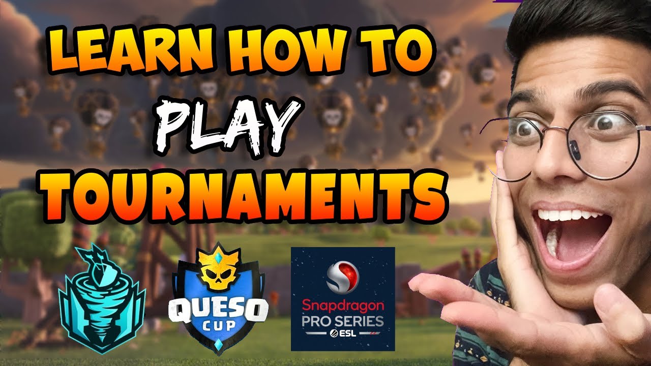 Learn How To Play COC Tournaments and earn money 🤑💰 like 