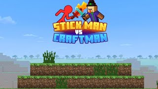 Stickman vs Craftman - Gameplay Walkthrough Stickman and Craftsman Fight screenshot 2