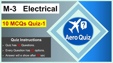 Module 3 Electrical Fundamentals Quiz ✈️ Most Important MCQs (EASA Part-66)