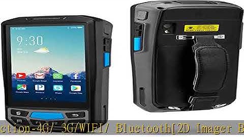 MUNBYN Android 9.0 Barcode Scanner with 2D Scanner for 1D 2D QR PDF417, 3G 4G Rugged Handheld, 5