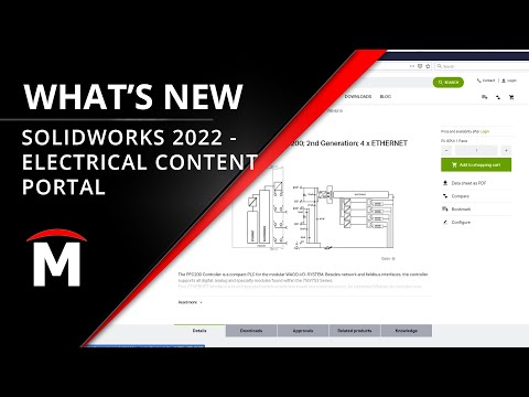 What's New in SOLIDWORKS 2022 - Electrical Content Portal