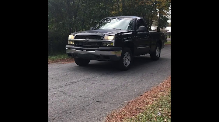Boosted Silverado 4wd launch