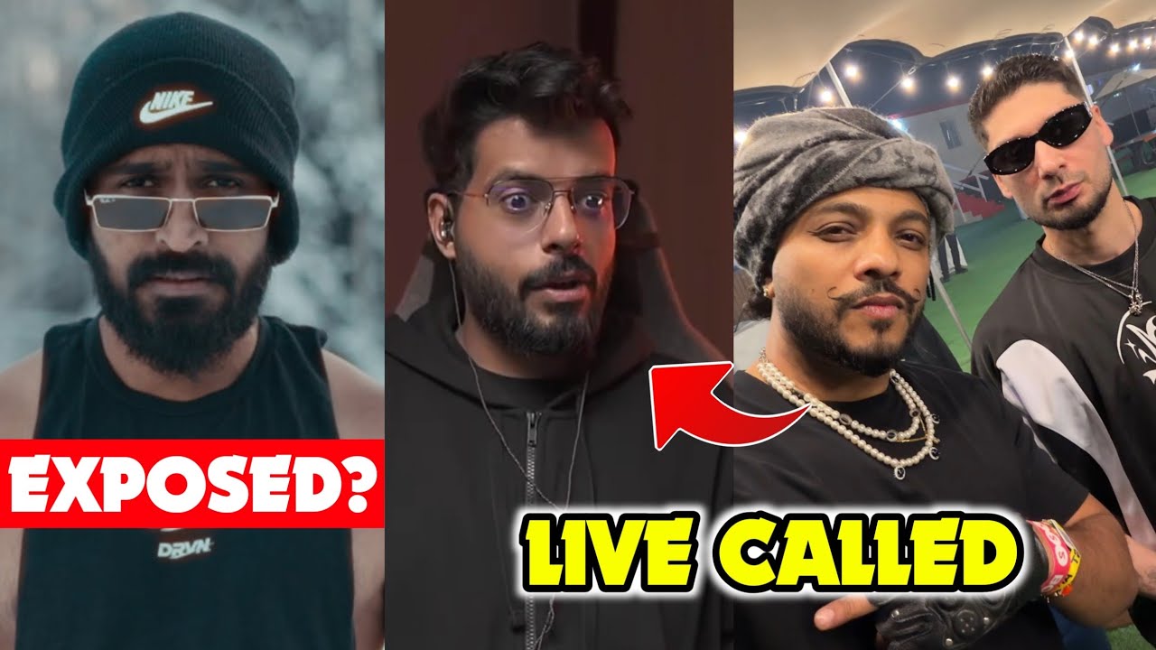 EMIWAY EXPOSED ⁉️ | RAFTAAR & KR$NA CALLED FING | KARMA TALKING ABOUT HIS DELHI SHOW CANCELLED 