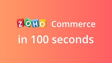 Zoho Commerce in 💯 Seconds