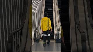 ♫ Ini Cara Naik Eskalator yang Salah