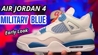 EARLY LOOK AT THE 2024 AIR JORDAN 4 “MILITARY BLUE” ( 3RD PARTY )