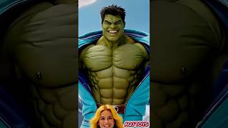 Hulk And Spiderman With Their Family #funny #marvel #avengers