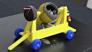 how to make a cement mixer