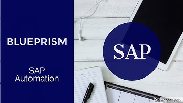 SAP Automation using Blue Prism Demo