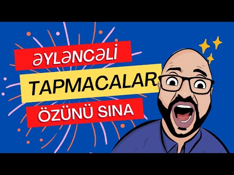 Əyləncəli Tapmacalar - 2 - Özünü Sına