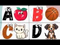 A for apple | अ से अनार | abcd | Abc phonics song nursery rhymes